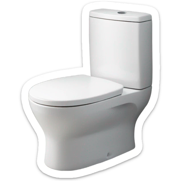 Toilet sticker