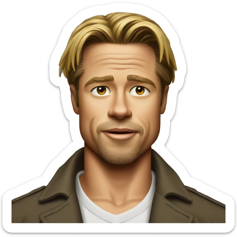 Brad Pitt  sticker