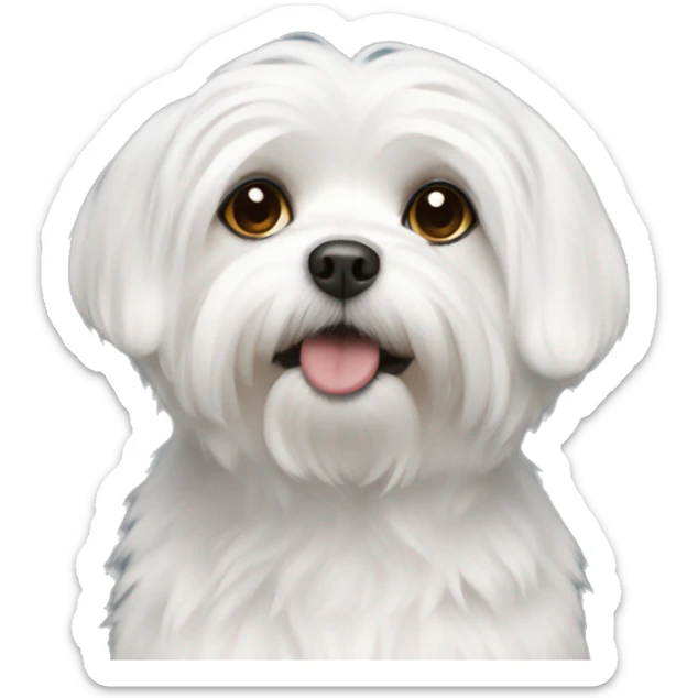 Maltese sticker