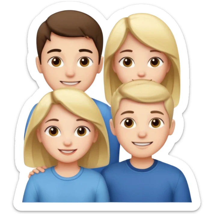 10 boy and a girl in a relationship and they are both so pretty I can’t wait for the next chapter to see  sticker