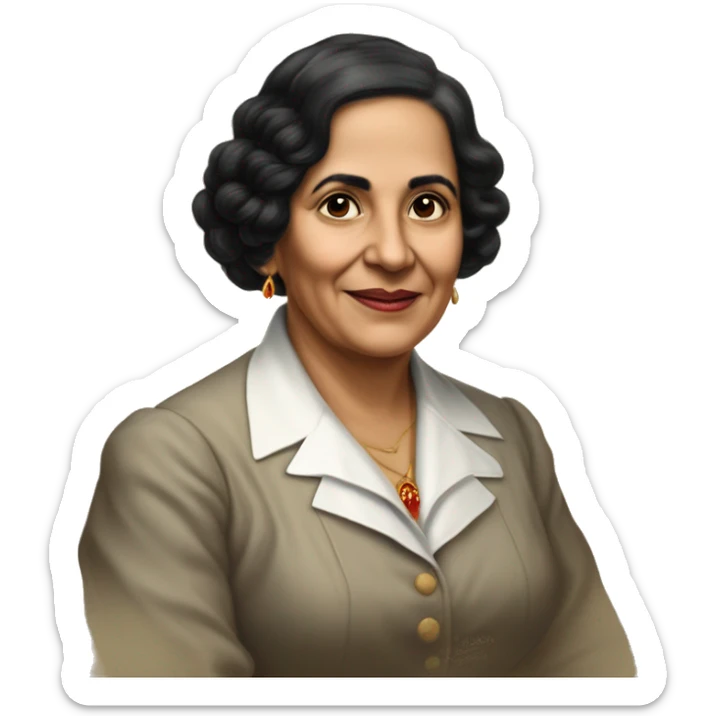 Julia Constancia de Burgos García was a Puerto Rican poet. As an advocate of Puerto Rican independence, she served as Secretary General of the Daughters of Freedom, the women's branch of the Puerto Rican Nationalist Party.  sticker