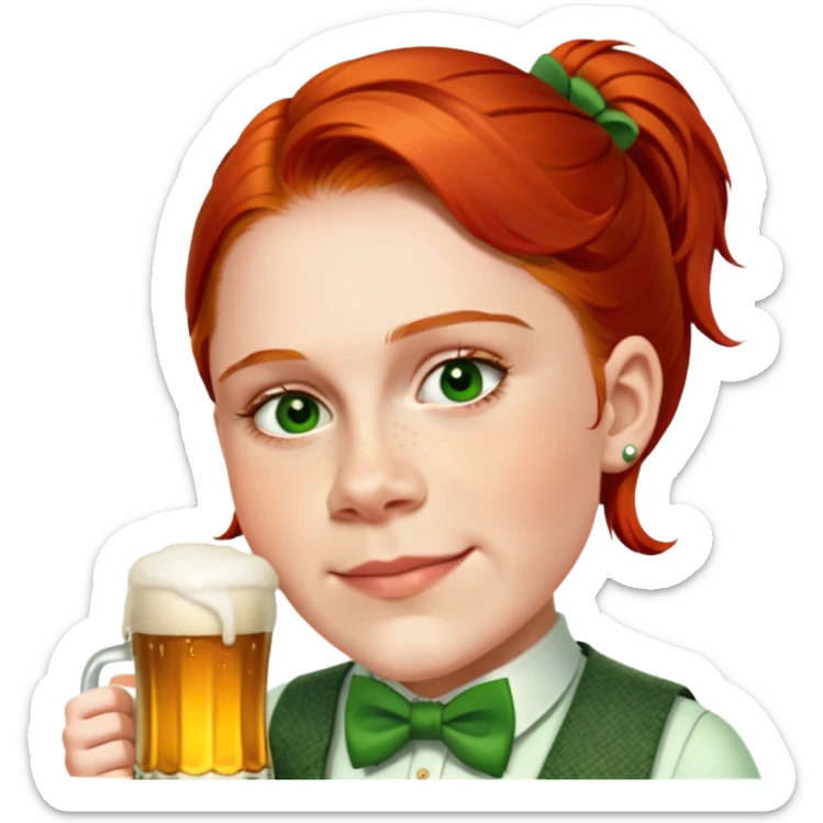 Tipsy Leprechaun sticker