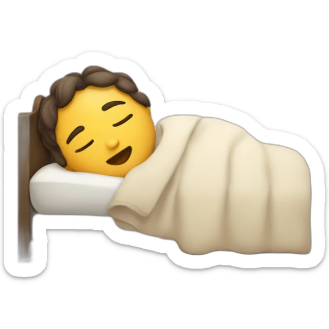 sleeping sticker