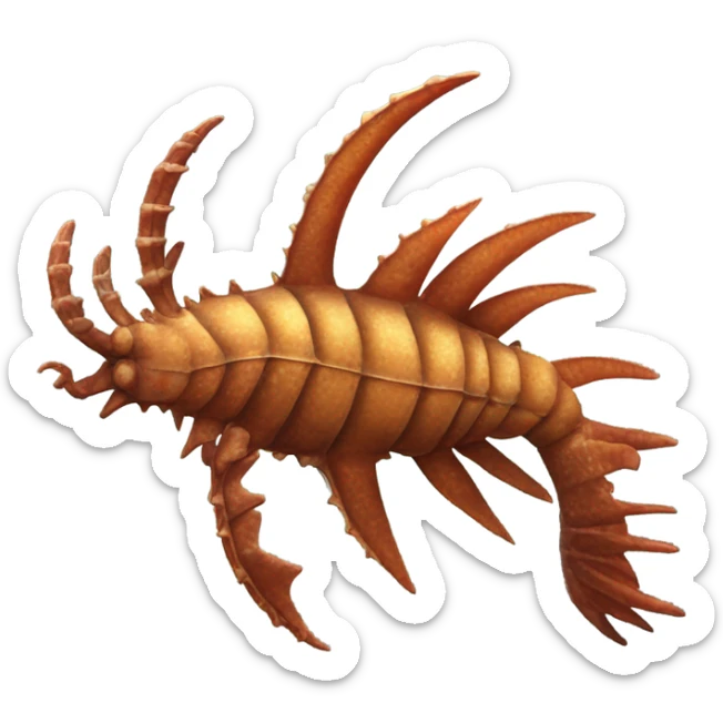 Anomalocaris Giant sticker