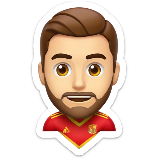 Cinematic Realistic La Liga Pop Culture Emoji, showcasing a dynamic portrayal of Spain's premier football league rendered with lifelike detail and energetic, modern lighting. sticker