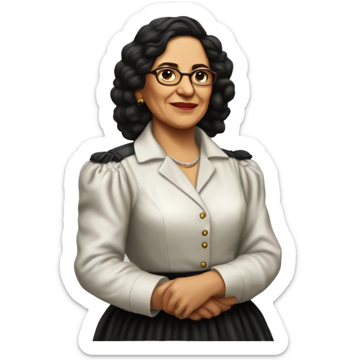 Julia Constancia de Burgos García was a Puerto Rican poet. As an advocate of Puerto Rican independence, she served as Secretary General of the Daughters of Freedom, the women's branch of the Puerto Rican Nationalist Party.  sticker