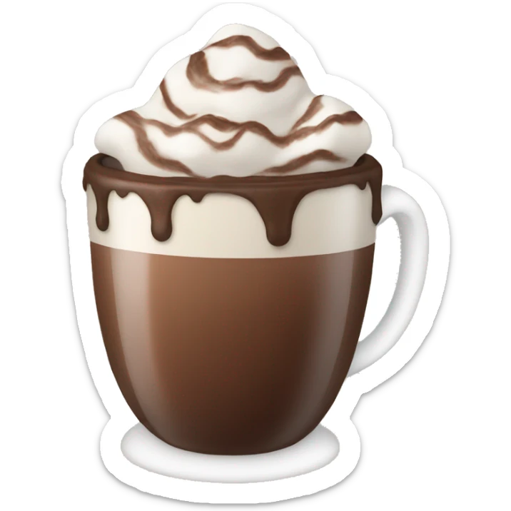 Hot chocolate  sticker