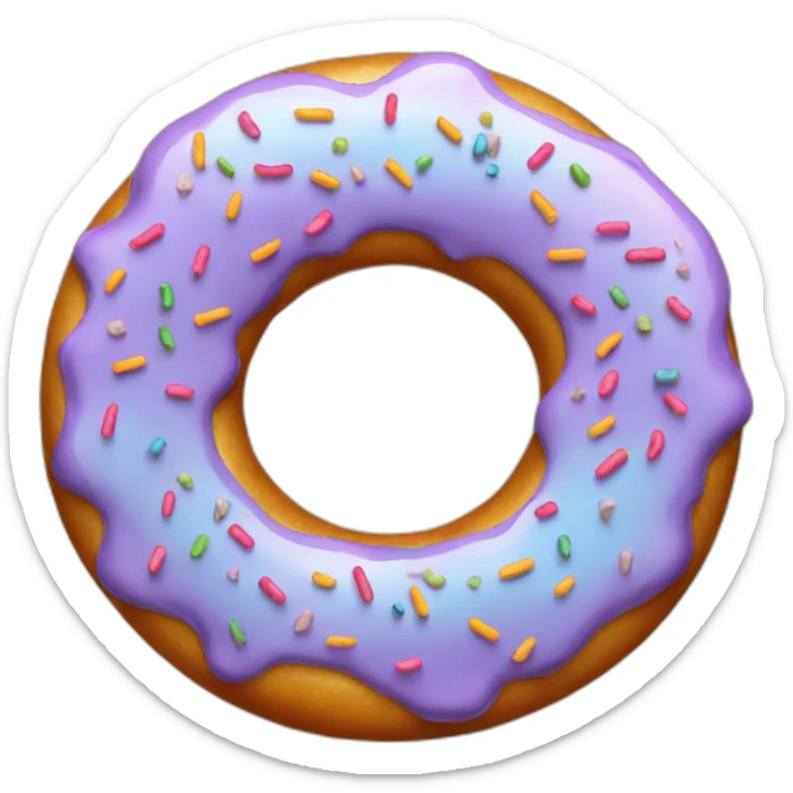 Donut sticker