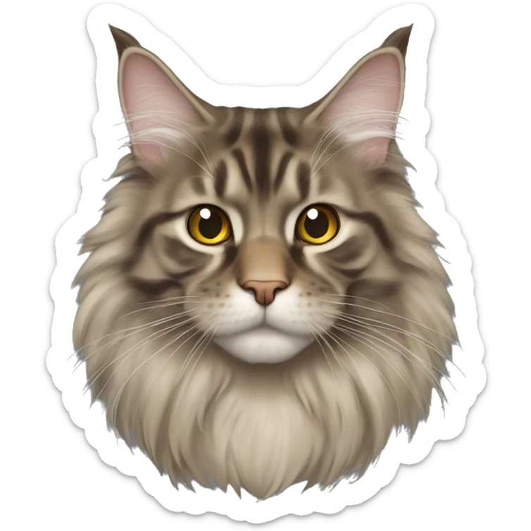 Maine coon sticker