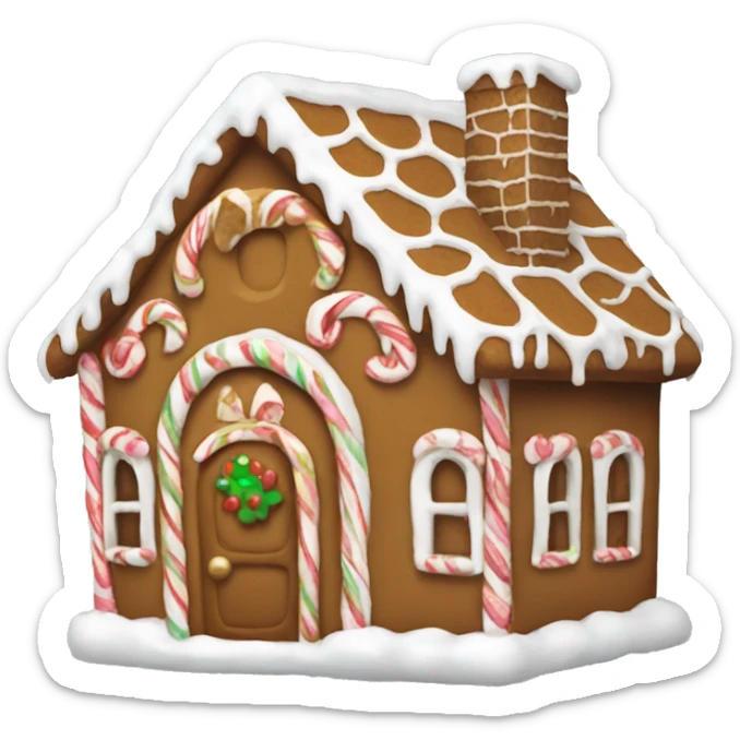 Gingerbread house  sticker