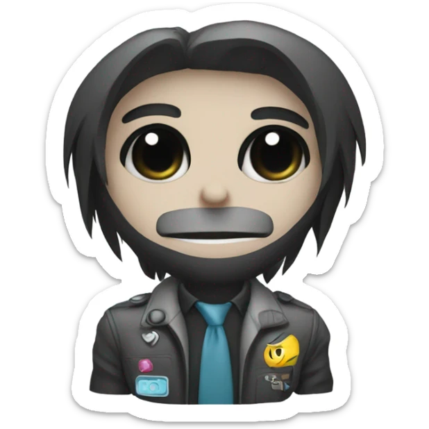 Ai generator emo sticker