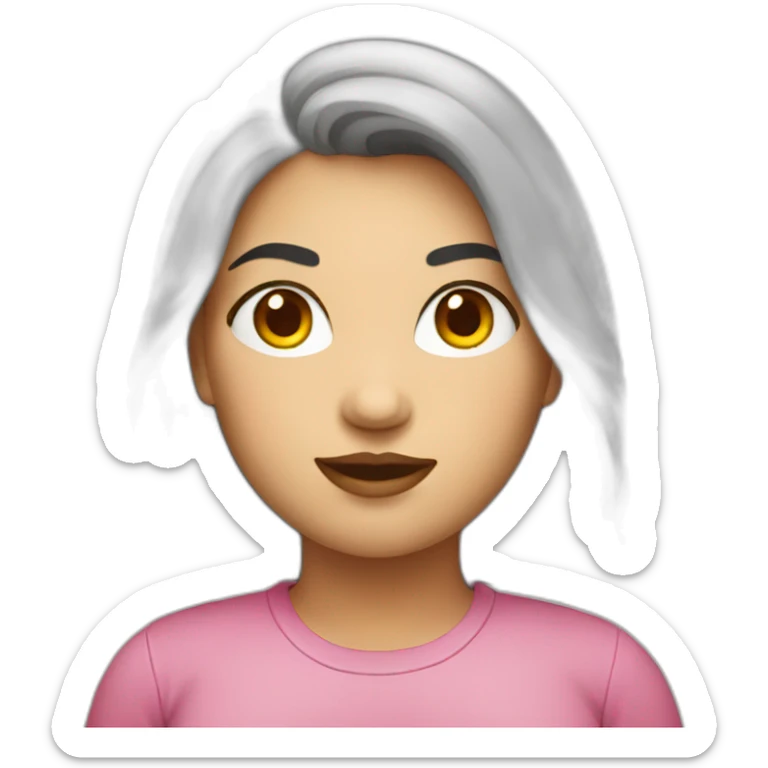 plump female sticker