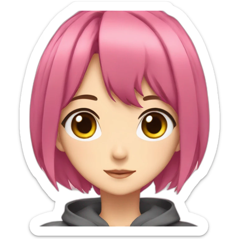 anime girls sticker