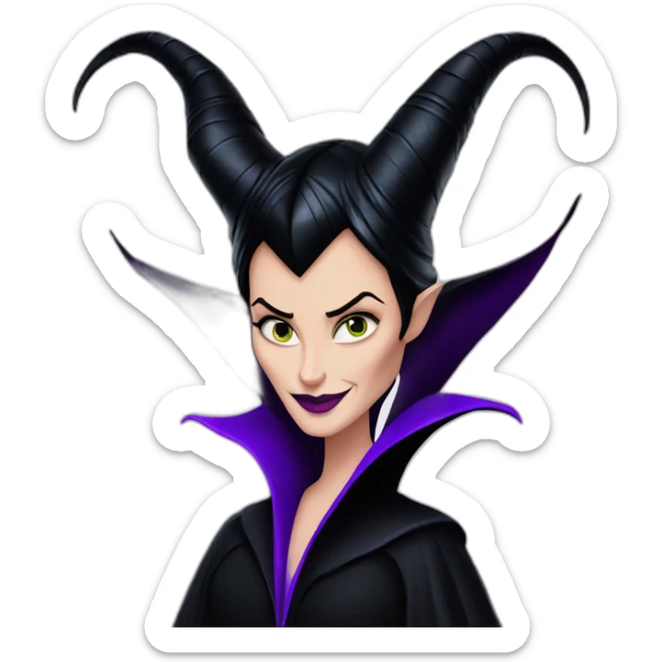 Maleficent sticker