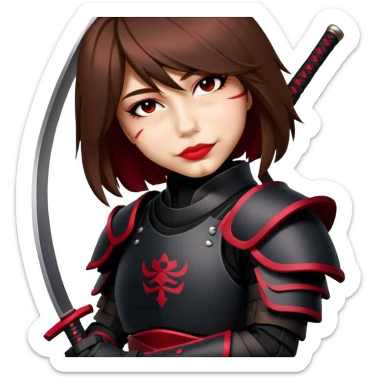 Shadow Samurai sticker