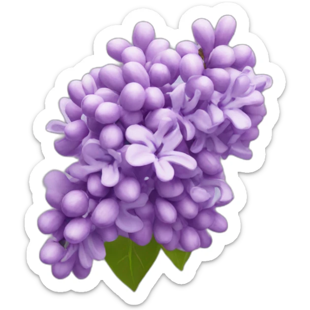 lilac sticker
