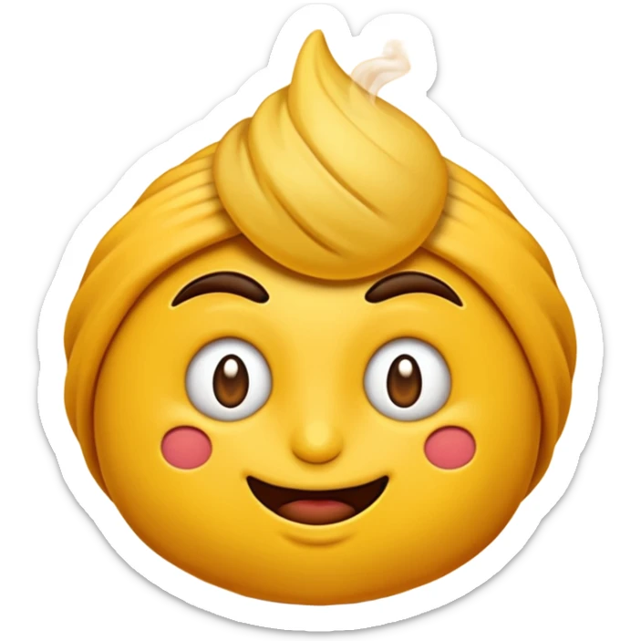 Göz Kırpan, Kafasinda Yamuk Kral Tacı Olan ve Ağzında Sigara Olan  👌 işareti yapan emoji sticker