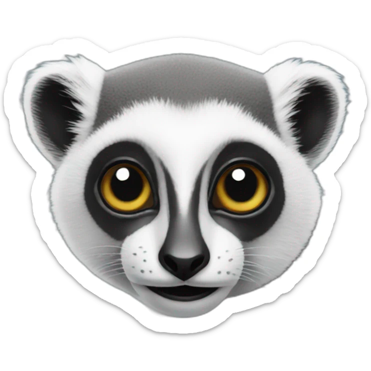 lemur sticker