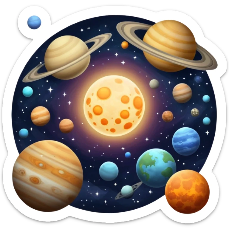 Astronomía 
 sticker