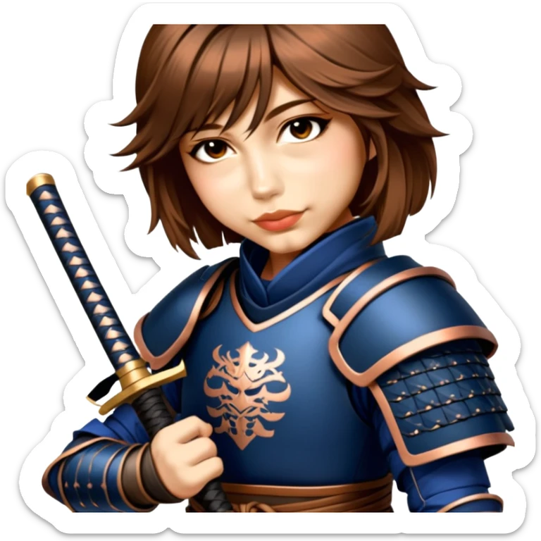 Vigilant Samurai sticker