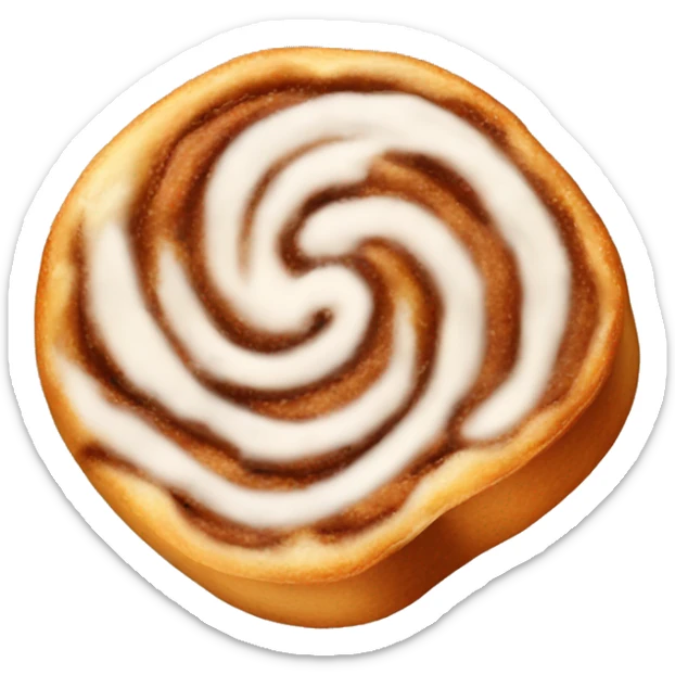 Cinnamon roll sticker