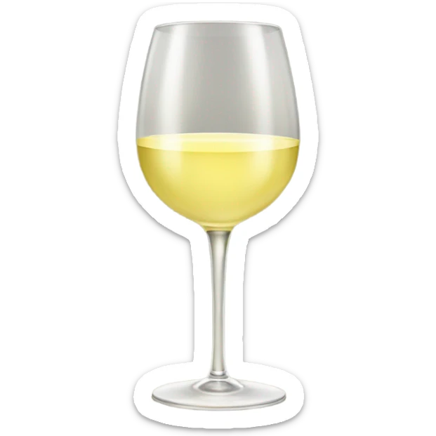 White wine sticker