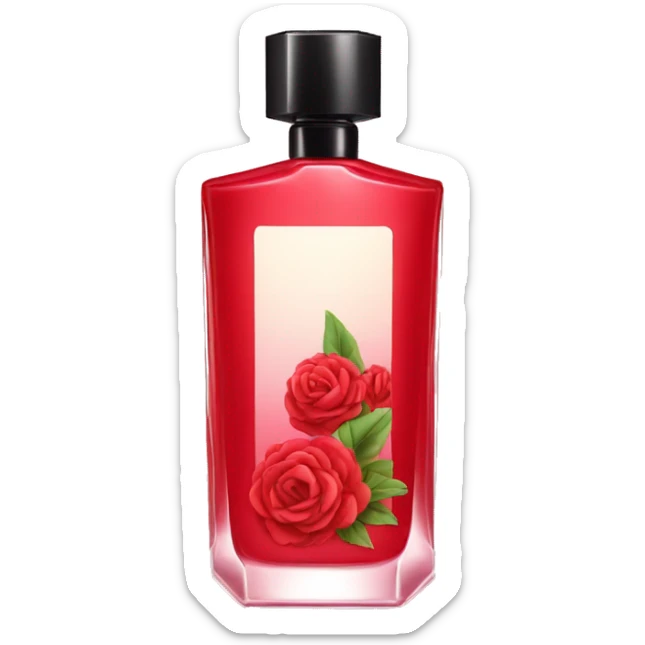 perfume vermelho sticker