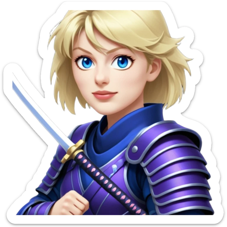 Mystic Samurai sticker