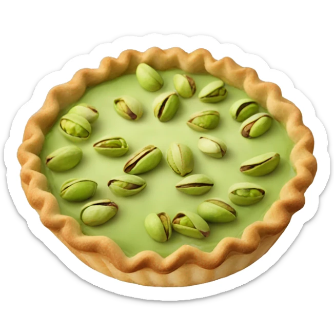 pistachio pie sticker