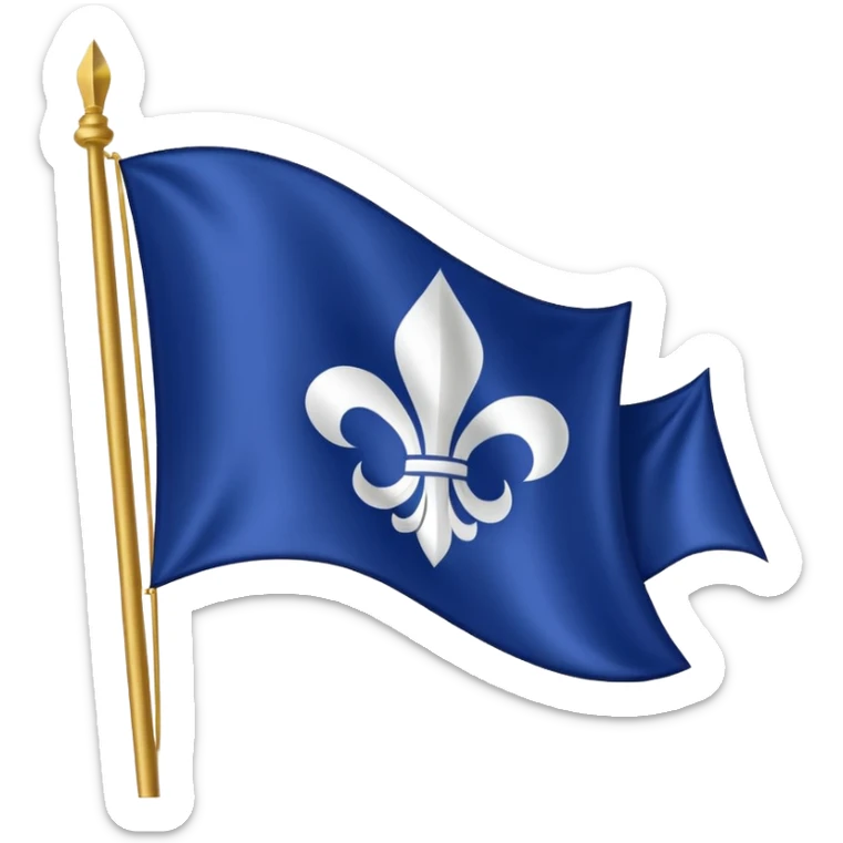 Flag of Kingdom of France sticker