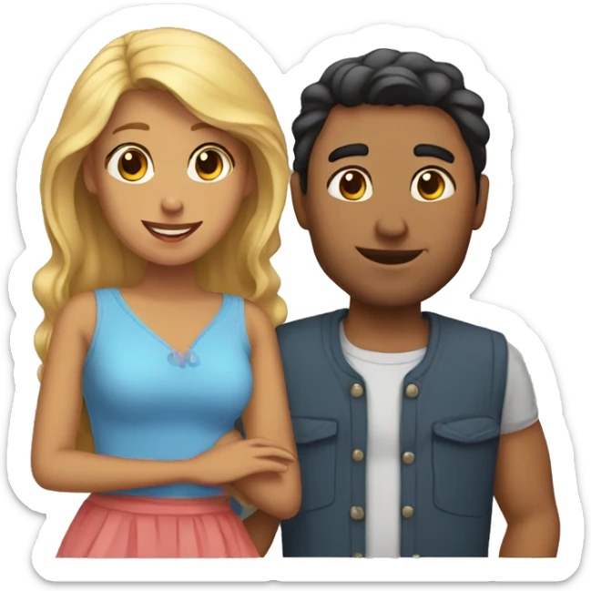 Parejas sticker