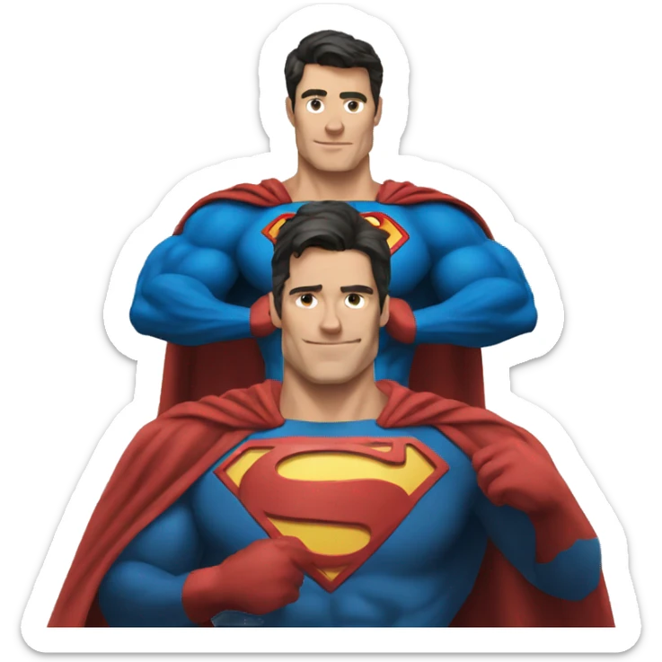 Super Man  sticker