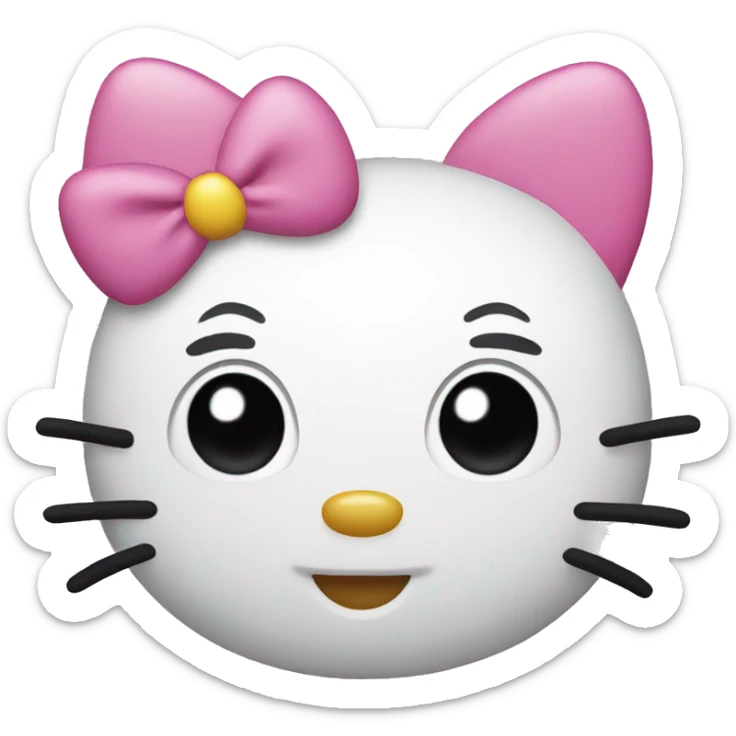 Hello kitty sticker