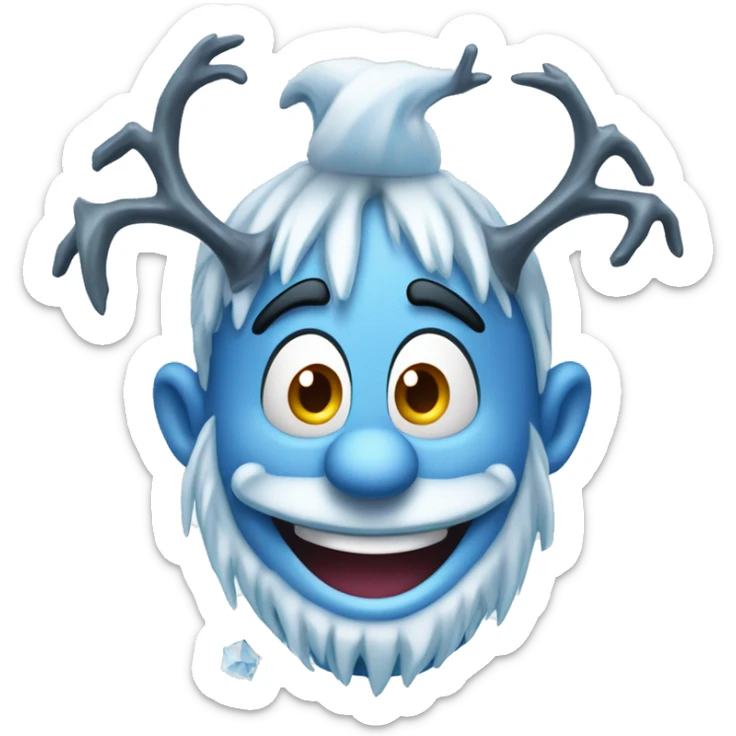 Frost Ernie: The Ice Jester

Ernie Disney Villain: The Ice Jester A cold-hearted, cunning villain with a grin of ice, The Ice Jester freezes foes in their tracks, wearing frosted robes and laughing as his icy magic spreads. sticker
