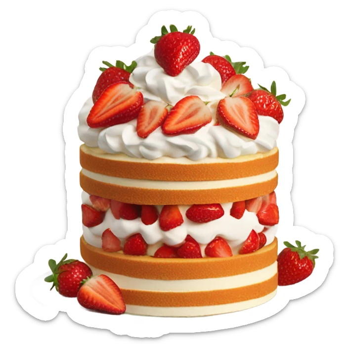 Strawberry shortcake  sticker