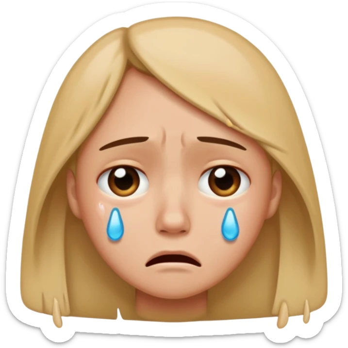 crying sticker