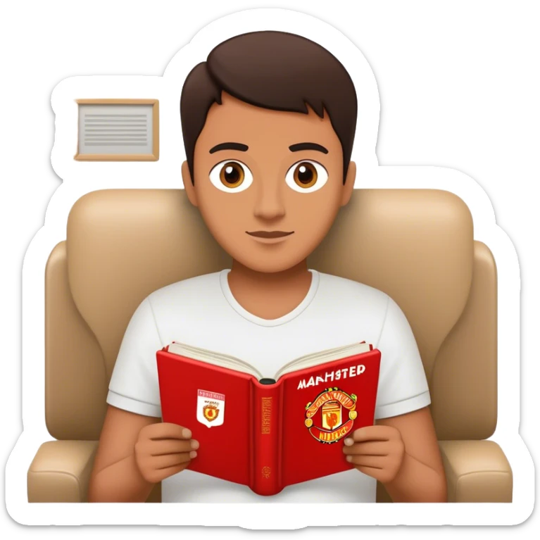 Fan of Manchester United and an avid book reader. Enjoys arthouse films sticker