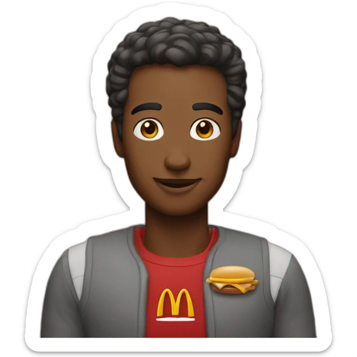 McDonald’s  sticker