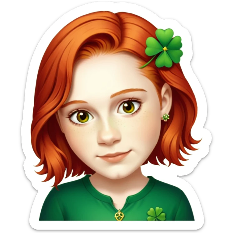 Clover Charm sticker
