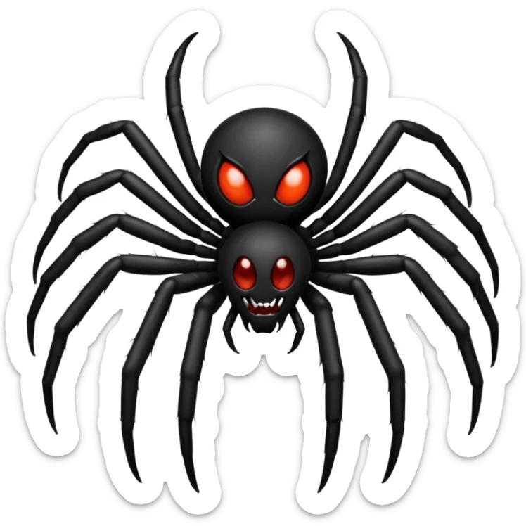 Spider sticker