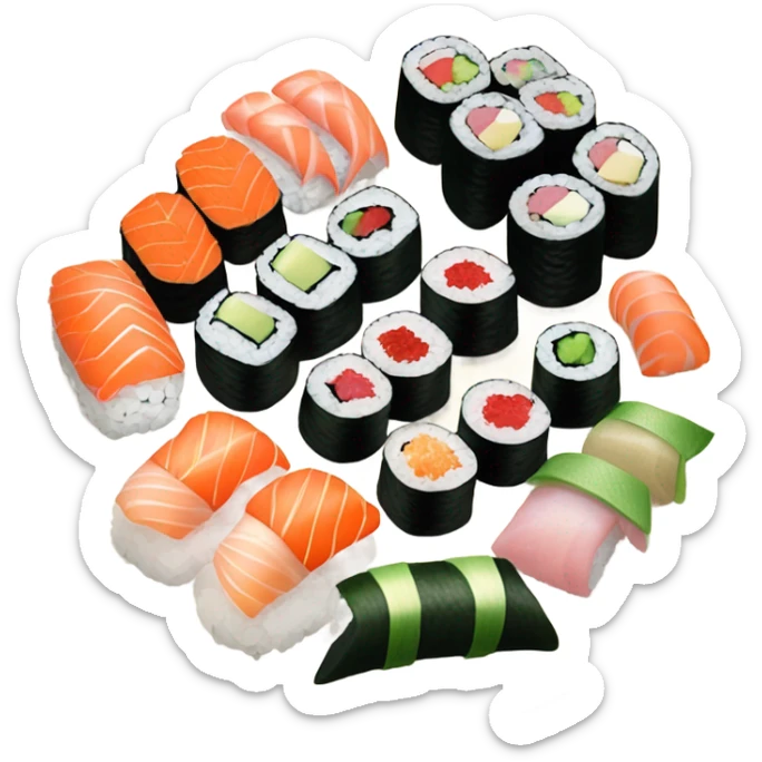 Sushi sticker