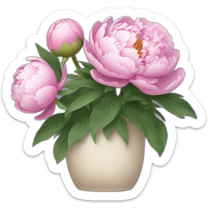 Peonies  sticker