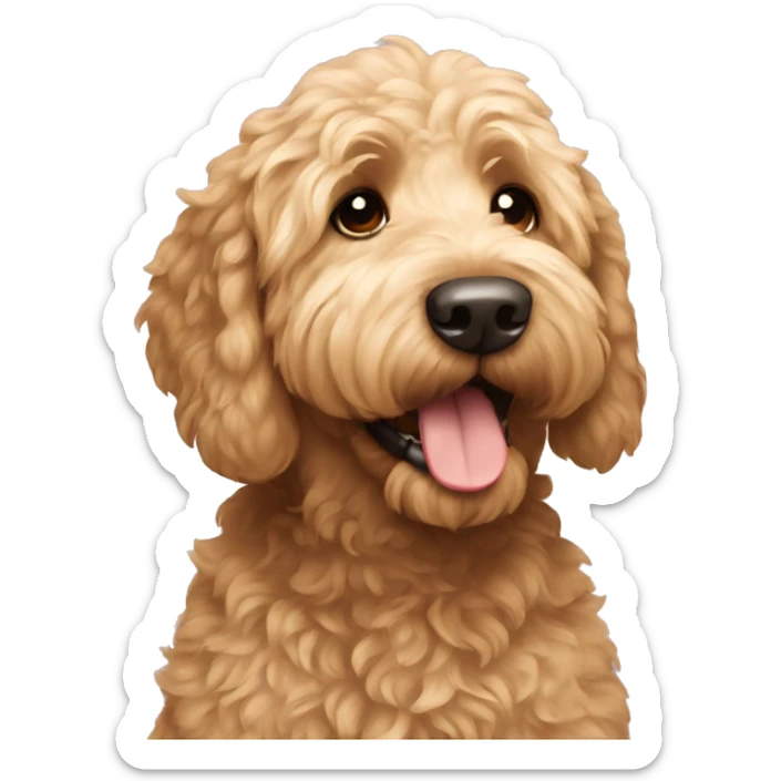 Goldendoodle  sticker