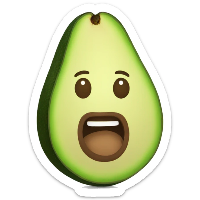 Avocado  sticker