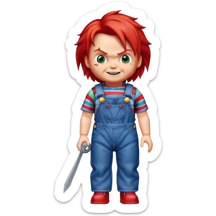 Chucky sticker