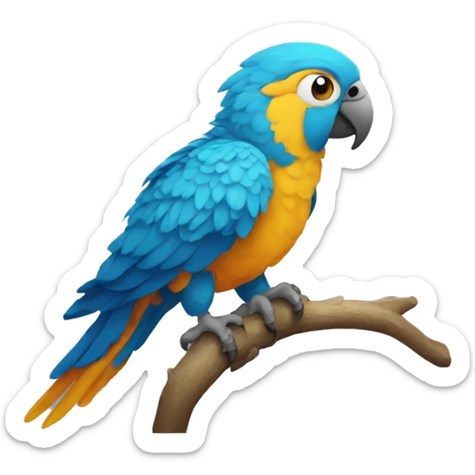 parrot sticker