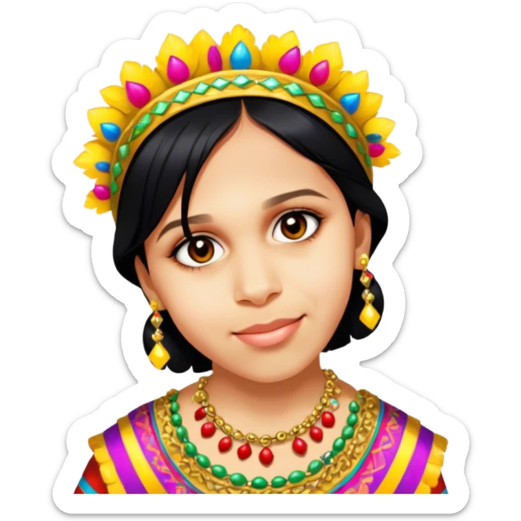 Colorful Parade Participant sticker