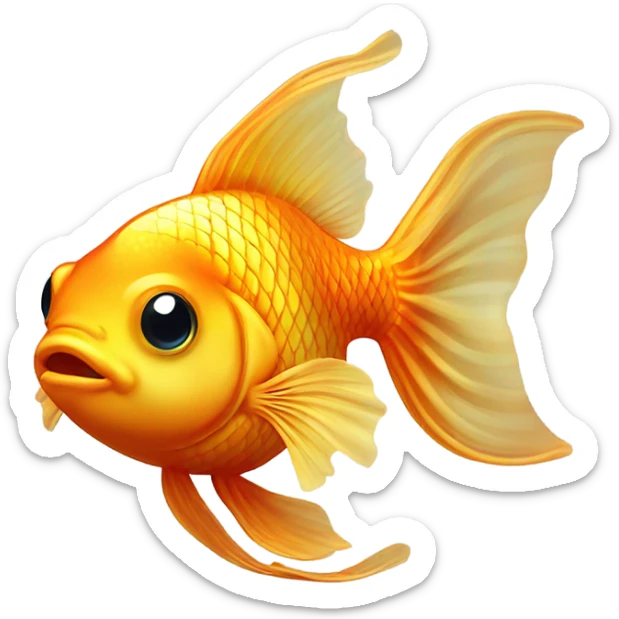Goldfish sticker