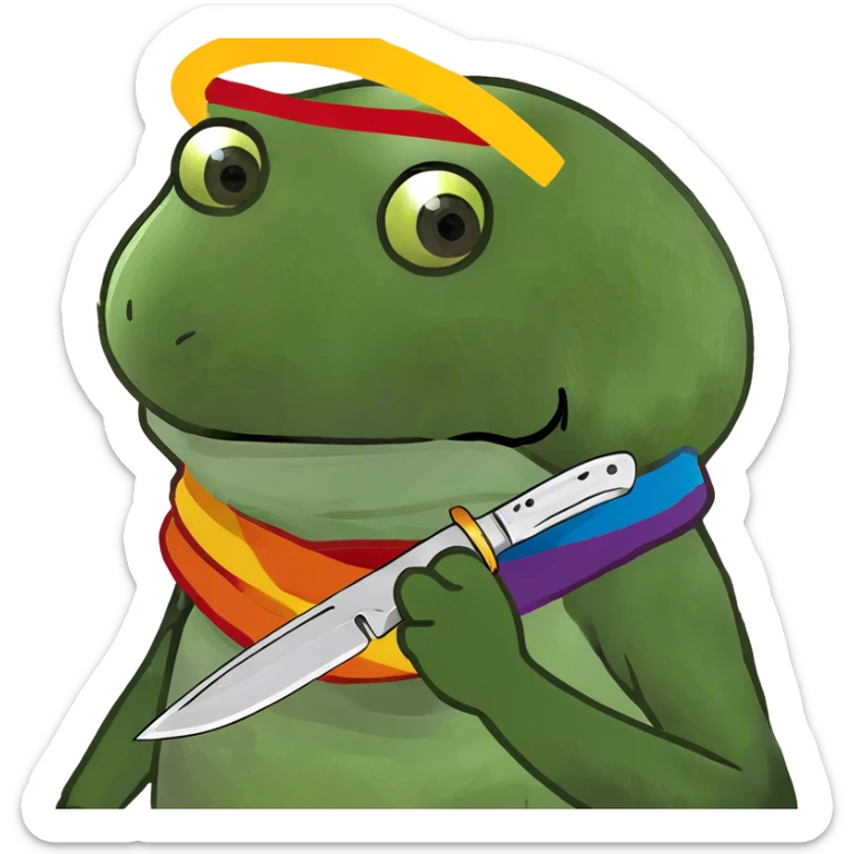 😇 🔪 🏳️‍🌈 sticker