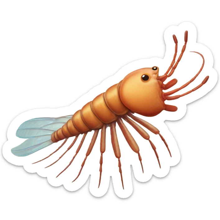 Anomalocaris Shrimp sticker